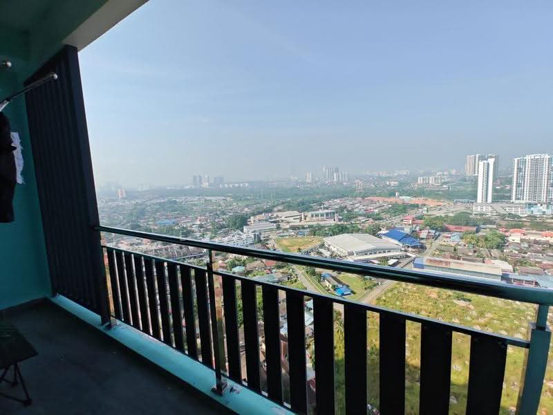 Condominium for Rent at KSL Residence 2 @ Kangkar Tebrau - Evan Tai - Balcony - PropertyGuru.com.my