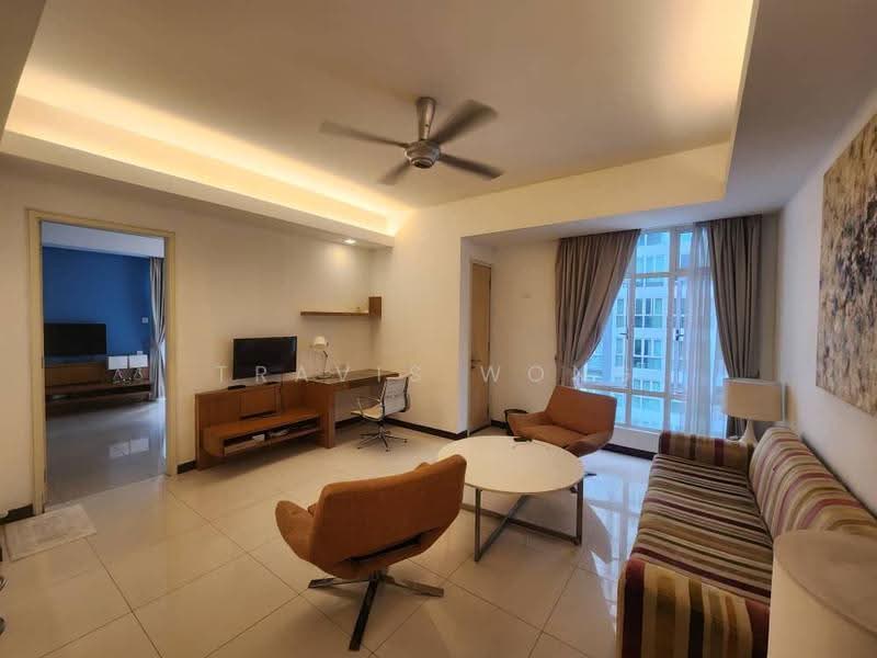 Service Residence for Rent at Cormar Suites (Fraser Place (Lot 163)) - Travis Wong - Living Room - PropertyGuru.com.my