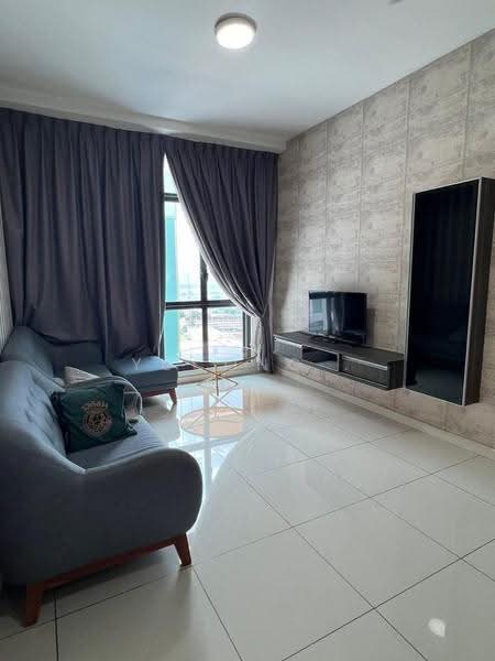 Service Residence for Sale at Setia Sky 88 - Yucong . - Living Room - PropertyGuru.com.my