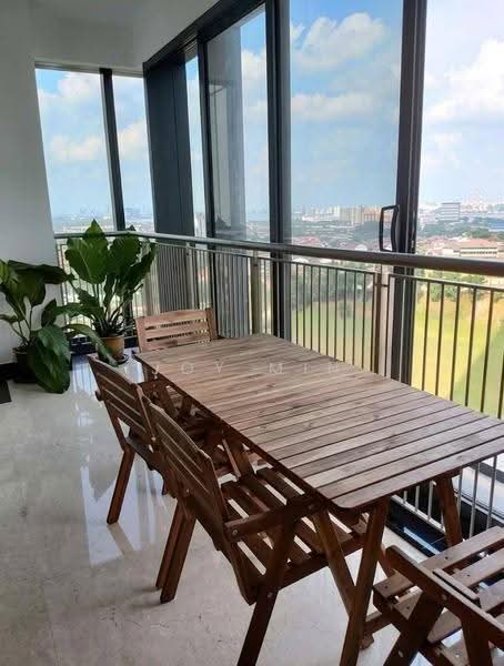 Service Residence for Sale at The Astaka @ 1 Bukit Senyum - Joy Min - Balcony - PropertyGuru.com.my