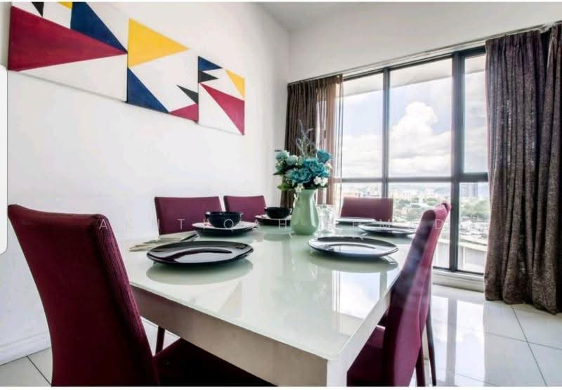 Service Residence for Rent at Setia SKY Residences - Akhtiqah Ahmad - Dining Room - PropertyGuru.com.my