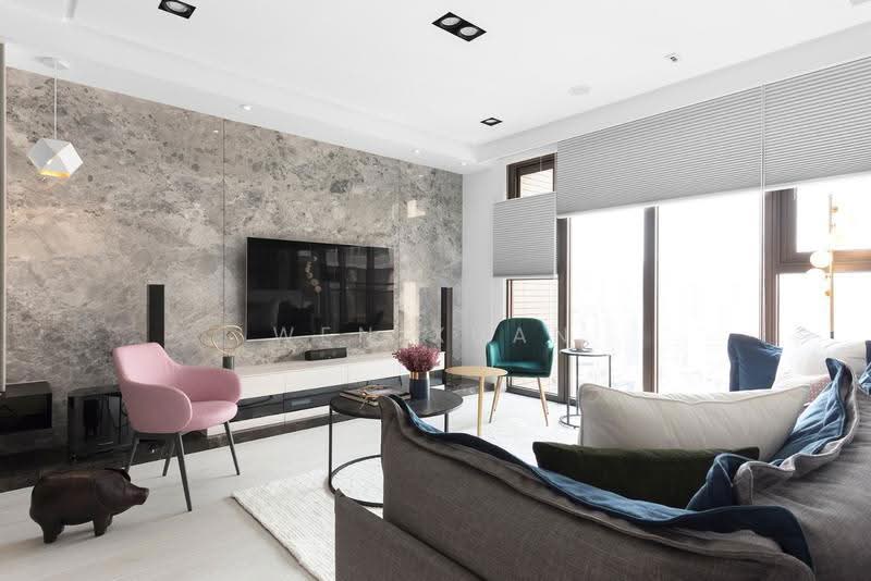 Service Residence for Sale at The Rosewoodz @ Bukit Jalil - Wen Xuan - Living Room - PropertyGuru.com.my