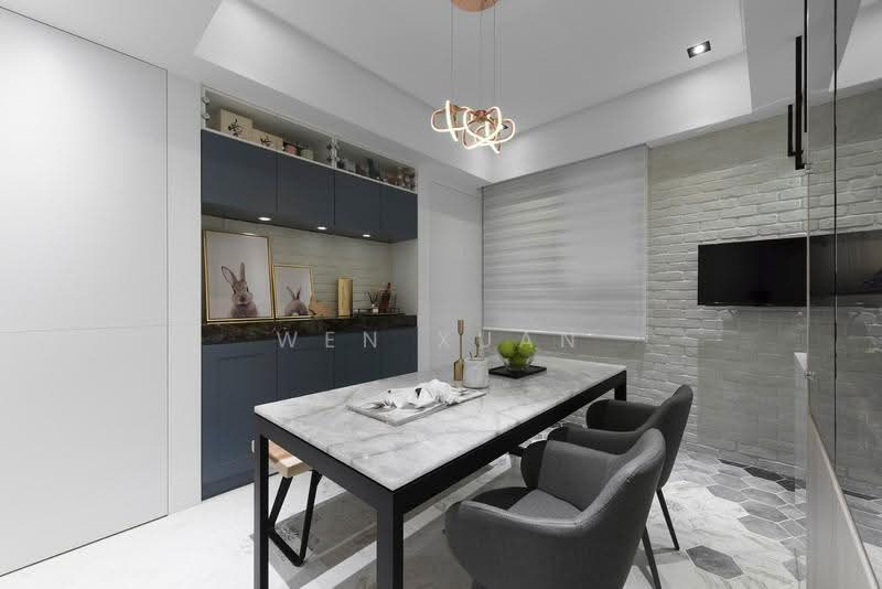 Service Residence for Sale at The Rosewoodz @ Bukit Jalil - Wen Xuan - Dining Room - PropertyGuru.com.my