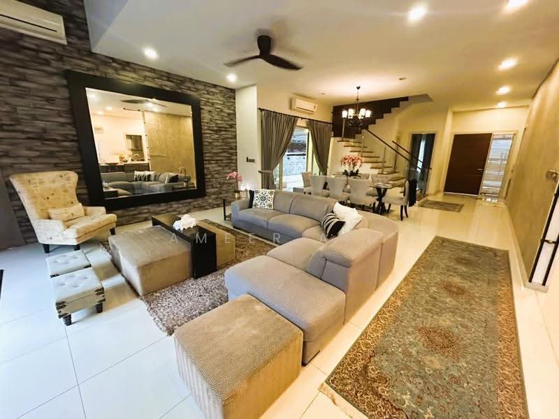 Rumah Kluster untuk Dijual di Sunway Alam Suria (Shah Alam) - Ameer Ali - Living Room - PropertyGuru.com.my