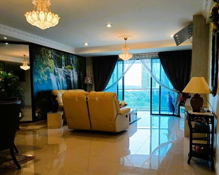 Condominium for Rent at Gardenview Residences - Lok Teh - Living Room - PropertyGuru.com.my