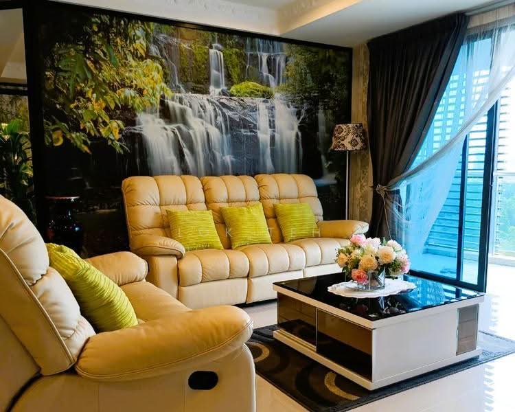Condominium for Rent at Gardenview Residences - Lok Teh - Living Room - PropertyGuru.com.my