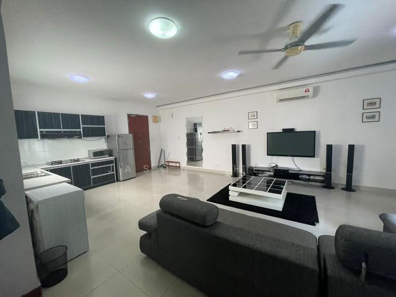 Service Residence for Rent at Ritze Perdana 2 - Jason Chee - Living Room - PropertyGuru.com.my