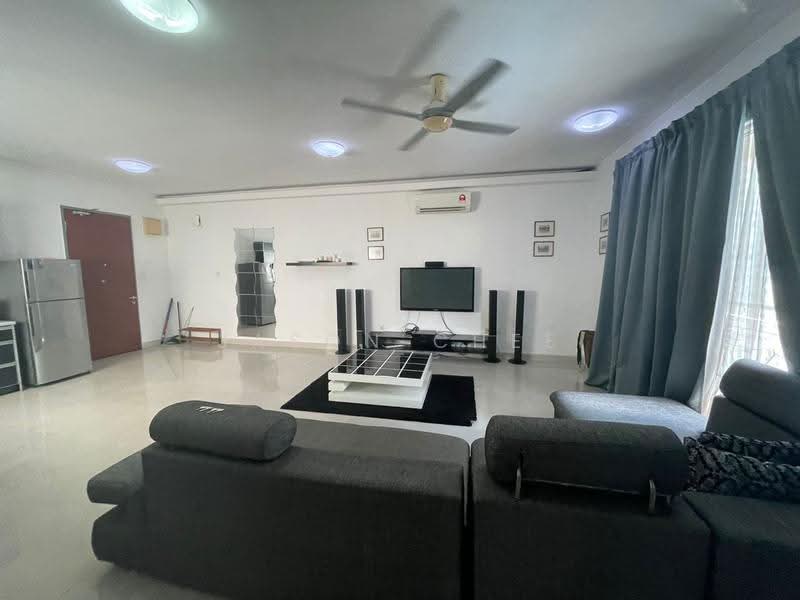 Service Residence for Rent at Ritze Perdana 2 - Jason Chee - Living Room - PropertyGuru.com.my