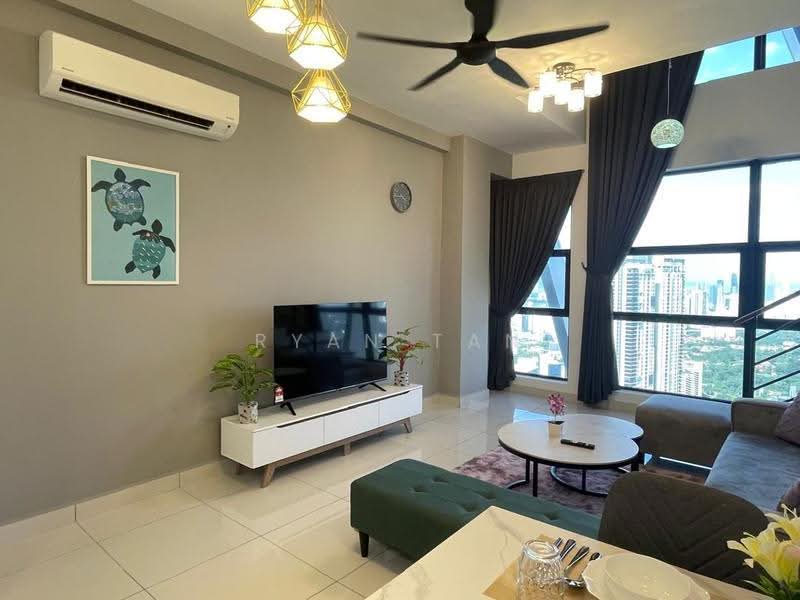 Service Residence for Rent at Arte Mont Kiara - Ryan Tan - Living Room - PropertyGuru.com.my