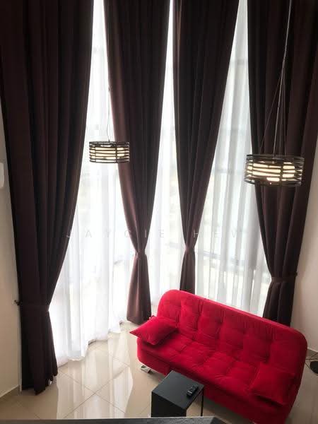 Kediaman Servis untuk Disewa di Eclipse Residence @ Pan'gaea - Jaycie Hew - Living Room - PropertyGuru.com.my