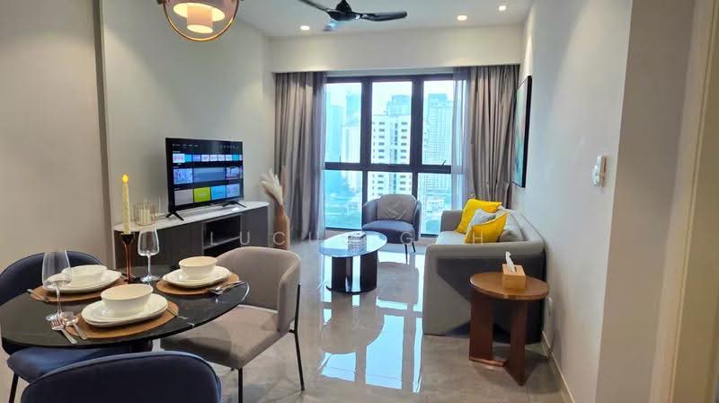 Condominium for Sale at Green Beverly Hills - Residensi Lili - Lucus Goh - Living Room - PropertyGuru.com.my