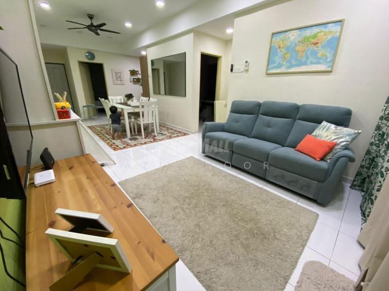 Apartment for Sale at Pangsapuri Damai - Fazie Noor - Living Room - PropertyGuru.com.my