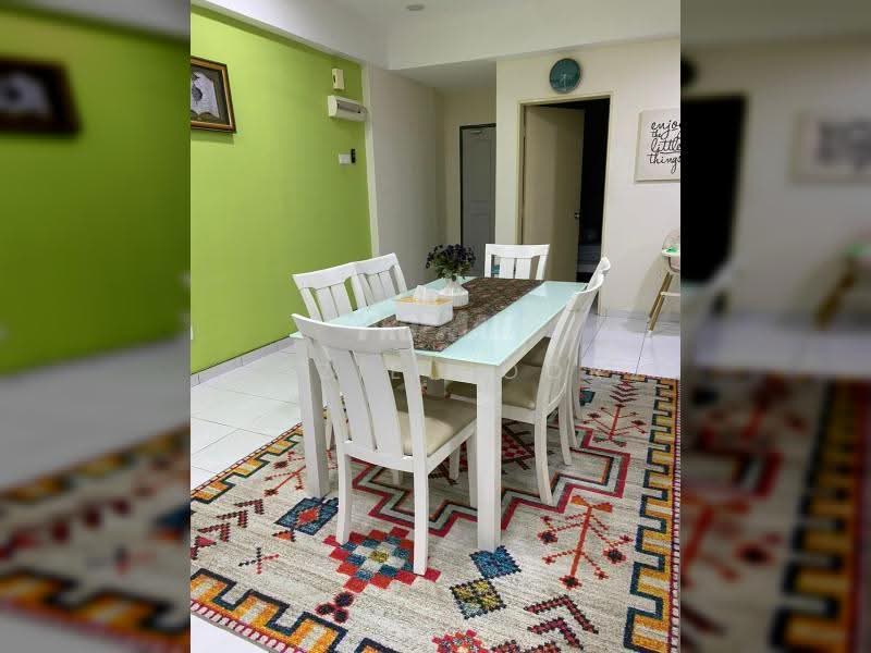 Apartment for Sale at Pangsapuri Damai - Fazie Noor - Dining Room - PropertyGuru.com.my