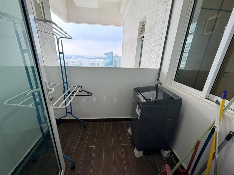 Service Residence for Sale at TriTower Residence @ Johor Bahru Sentral - Ember Lim - Balcony - PropertyGuru.com.my