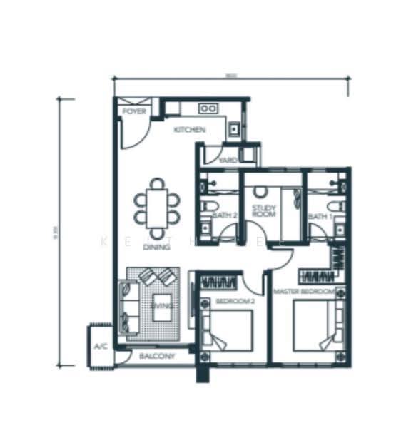 Kediaman Servis untuk Dijual di Sunway Velocity TWO - Keith Lee - PropertyGuru.com.my