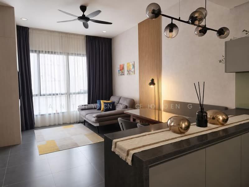 Kediaman Servis untuk Disewa di Ativo Suites @ Damansara Avenue - Anthony Foong - Living Room - PropertyGuru.com.my