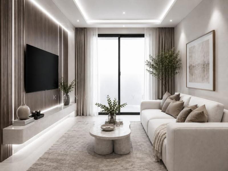 Condominium for Sale at PSV 1 Residences @ Platinum South Valley - Kang Yi Yeng - Living Room - PropertyGuru.com.my
