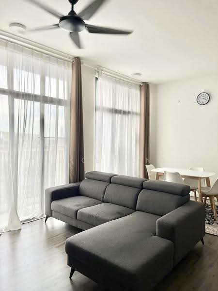 Service Residence for Rent at Henna Residence @ The Quartz WM - Alice Tong - Living Room - PropertyGuru.com.my
