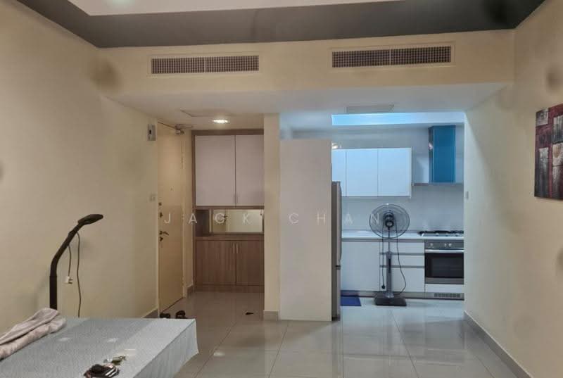 Service Residence for Rent at Solaris Dutamas - Jack Chan - Living Room - PropertyGuru.com.my