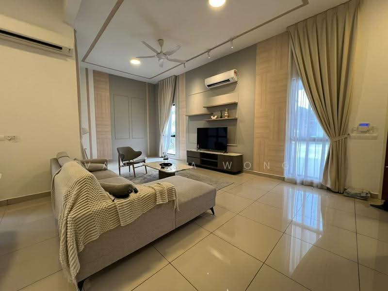 Semi-Detached House for Sale in Setia Alam (Selangor) - Vanessa Wong - Living Room - PropertyGuru.com.my