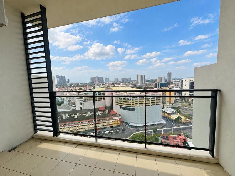 Kediaman Servis untuk Dijual di The Shore @ Malacca River - Kellyn Foo - Balcony - PropertyGuru.com.my