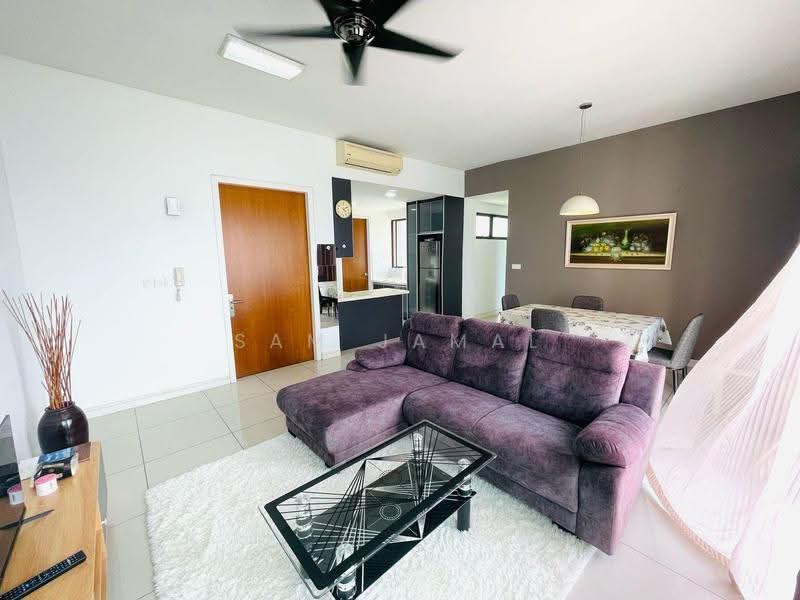 Service Residence for Rent at Setia SKY Residences - Sam Jamal - Living Room - PropertyGuru.com.my