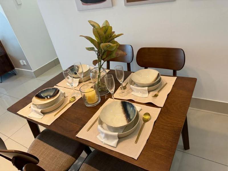 Kediaman Servis untuk Disewa di Serviced Residence @ Razak City Residences (RC Residences) - Luff Lee - Dining Room - PropertyGuru.com.my
