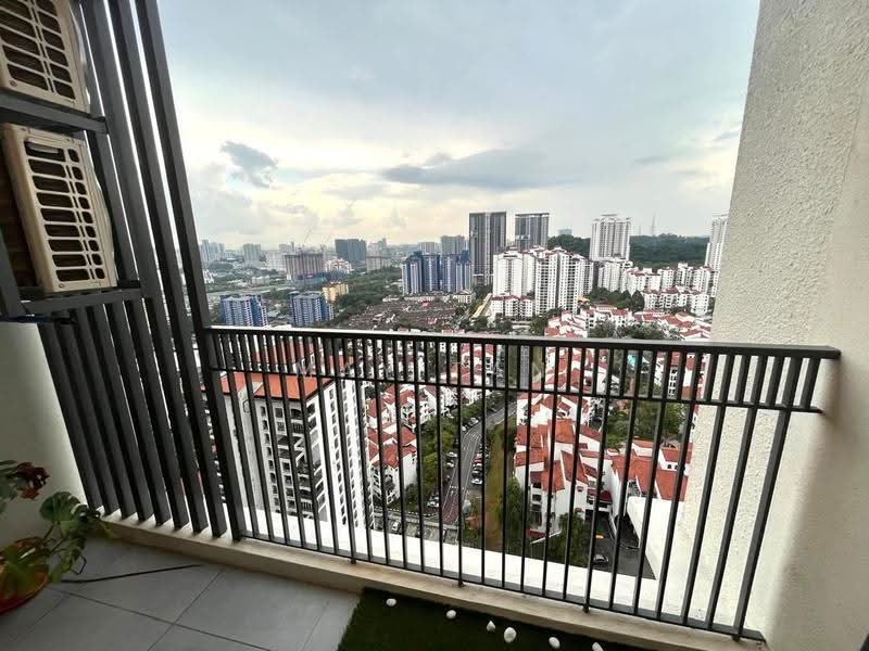 Service Residence for Sale at The Goodwood Residence - May Tan - Balcony - PropertyGuru.com.my