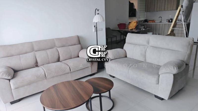 Condominium for Rent at Setia Sky Ville - Crystal Choong - Living Room - PropertyGuru.com.my