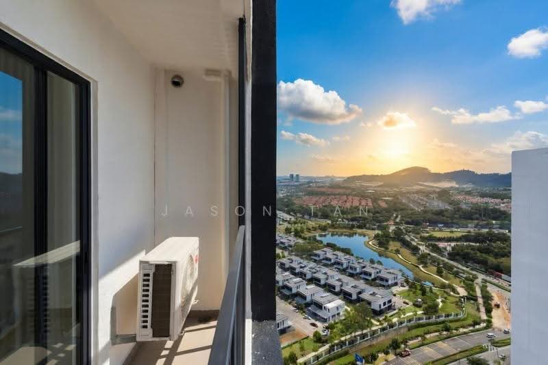 Kediaman Servis untuk Dijual di Hana @ Eco Ardence - Jason Tan - Balcony - PropertyGuru.com.my