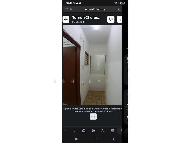 Pangsapuri untuk Dijual di Taman Cheras Intan - Esharani . - PropertyGuru.com.my