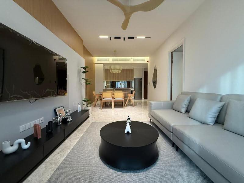 Service Residence for Rent at TRX Residences - Cruz Looi - Living Room - PropertyGuru.com.my