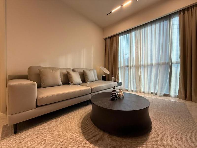 Service Residence for Sale at TRX Residences - Cruz Looi - Living Room - PropertyGuru.com.my