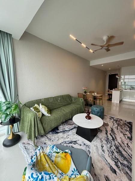 Service Residence for Rent at Met 1 Residences - Cruz Looi - Living Room - PropertyGuru.com.my