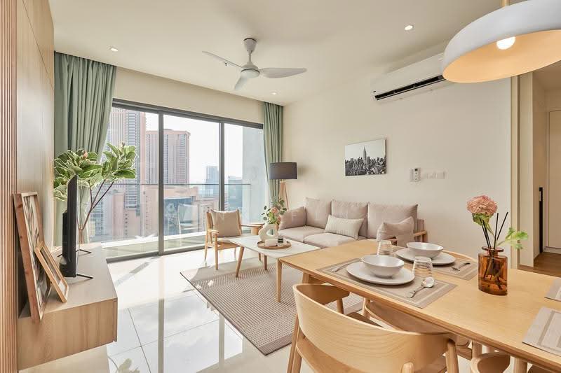 Service Residence for Rent at Mitsui Serviced Suites - Ming Feng - Living Room - PropertyGuru.com.my