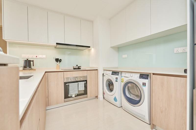 Kediaman Servis untuk Disewa di Mitsui Serviced Suites - Ming Feng - Kitchen - PropertyGuru.com.my