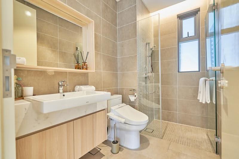 Kediaman Servis untuk Disewa di Mitsui Serviced Suites - Ming Feng - Bathroom - PropertyGuru.com.my