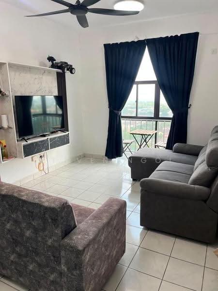 Apartment for Rent at Larkin Indah - Steven Ngoi - Living Room - PropertyGuru.com.my