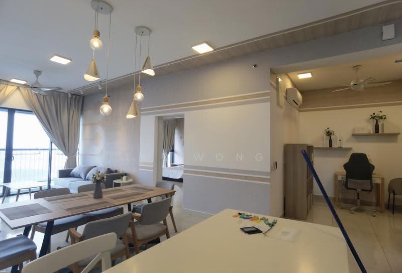 Service Residence for Rent at Setia City Residences - Eve Wong - Living Room - PropertyGuru.com.my