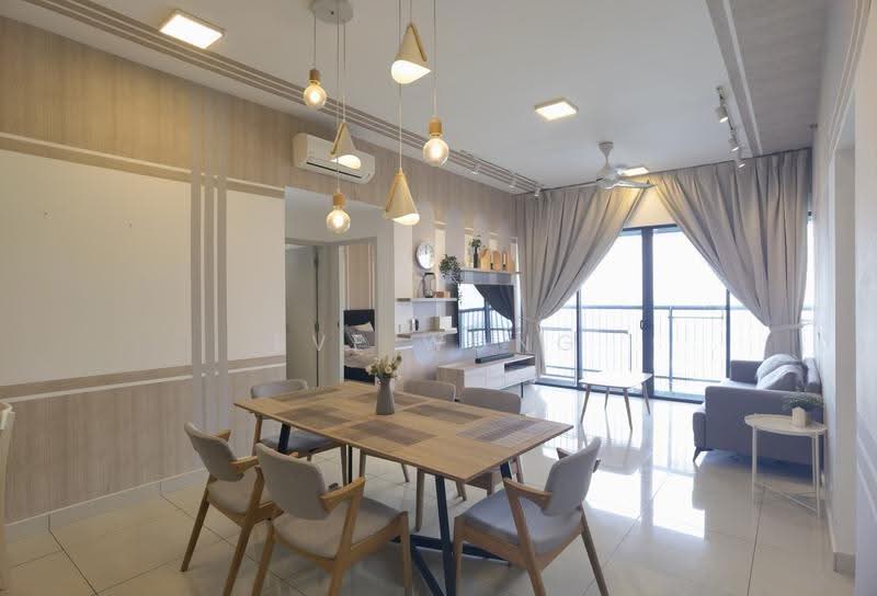 Service Residence for Rent at Setia City Residences - Eve Wong - Living Room - PropertyGuru.com.my