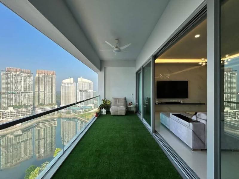 Service Residence for Sale at Southern Marina Residences - Angel Lee - Balcony - PropertyGuru.com.my