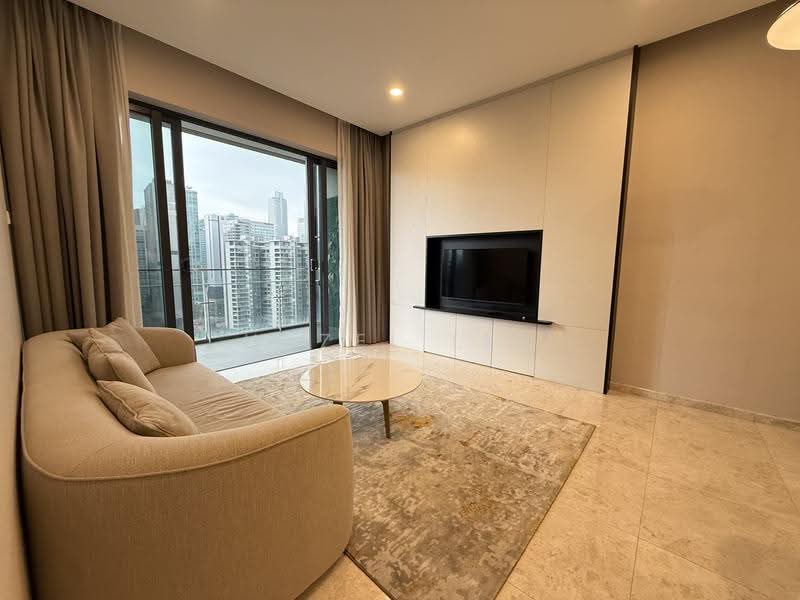 Service Residence for Rent at The Manor - Hazel Lee - Living Room - PropertyGuru.com.my