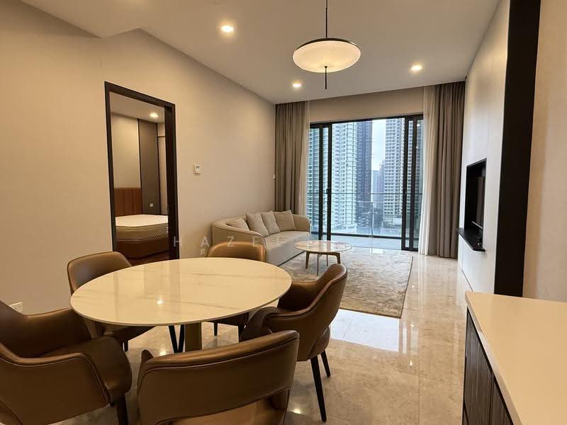 Service Residence for Rent at The Manor - Hazel Lee - Living Room - PropertyGuru.com.my