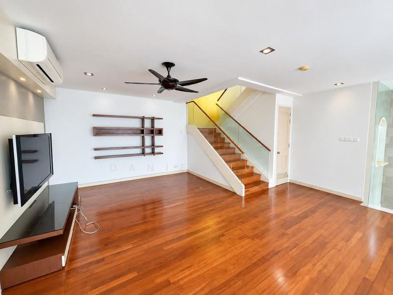 Kediaman Servis untuk Dijual di Binjai Residency - Daniel Jun - Living Room - PropertyGuru.com.my