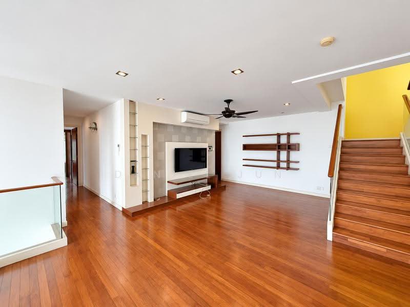 Kediaman Servis untuk Dijual di Binjai Residency - Daniel Jun - Living Room - PropertyGuru.com.my