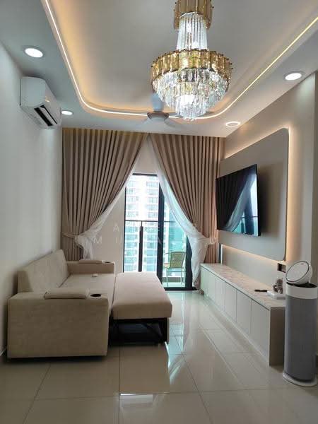 Kediaman Servis untuk Disewa di Bayu Residensi - Ameer Mujahid - Living Room - PropertyGuru.com.my