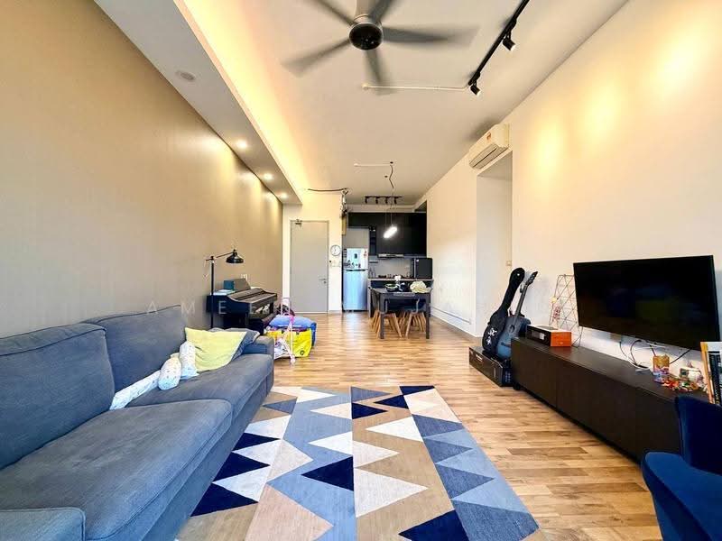 Service Residence for Rent at Almyra Residences - Ameer Mujahid - Living Room - PropertyGuru.com.my