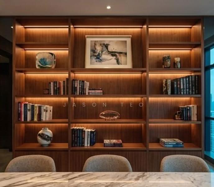 Service Residence for Rent at The Ritz-Carlton Residences - Jason Teo - Study - PropertyGuru.com.my