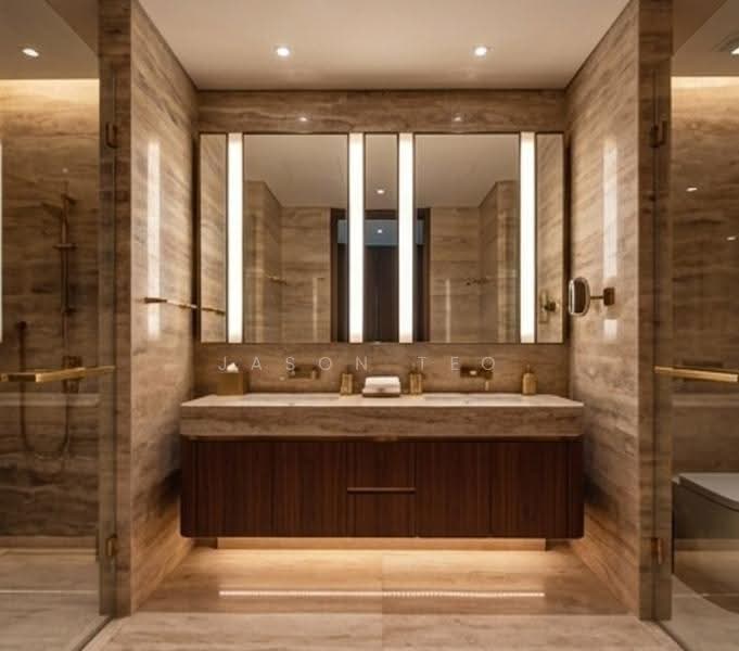 Service Residence for Rent at The Ritz-Carlton Residences - Jason Teo - Bathroom - PropertyGuru.com.my
