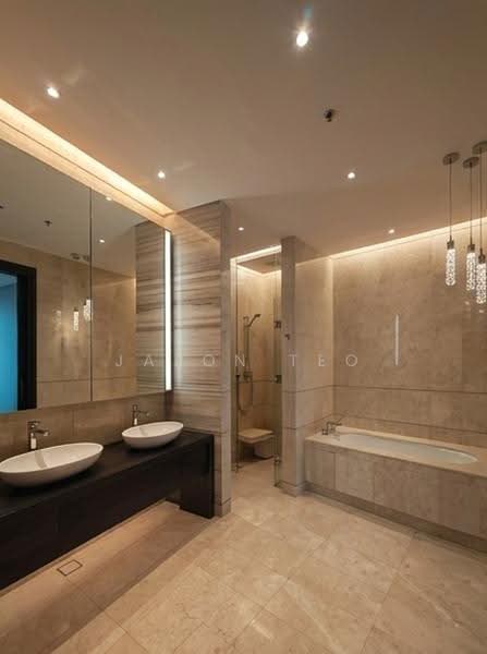 Service Residence for Rent at The Ritz-Carlton Residences - Jason Teo - Bathroom - PropertyGuru.com.my